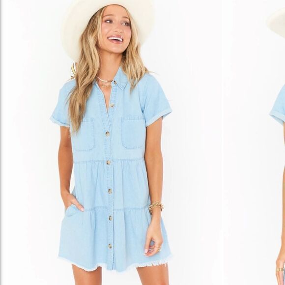 Show Me Your Mumu Birmingham Dress Clear Skies Size XXL NWOT - Picture 4 of 13